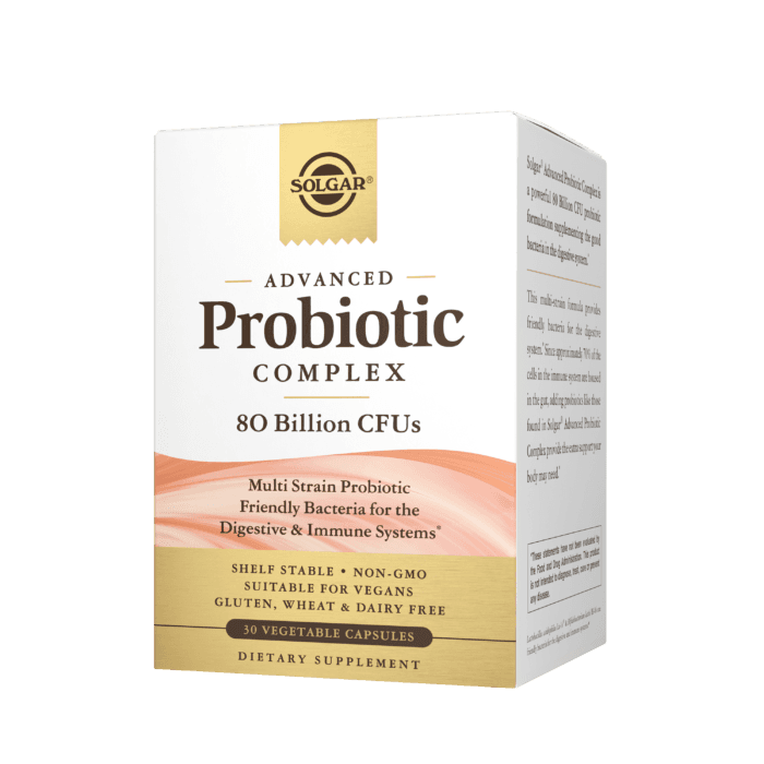 ADVANCED PROBIOTIC COMPLEX VEGETABLE CAPSULES