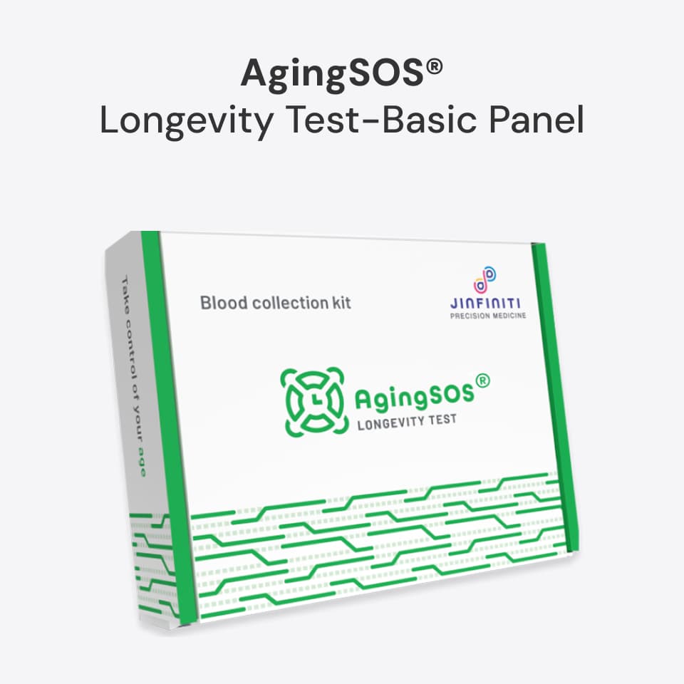 AgingSOS® Longevity Test- Basic Panel (CLIA Certificated)